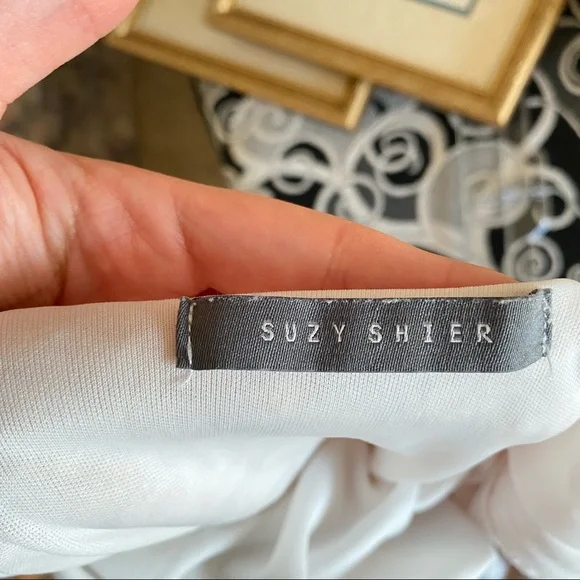 Pink and white Lace Dress with Black Bow - Picture 8 of 9